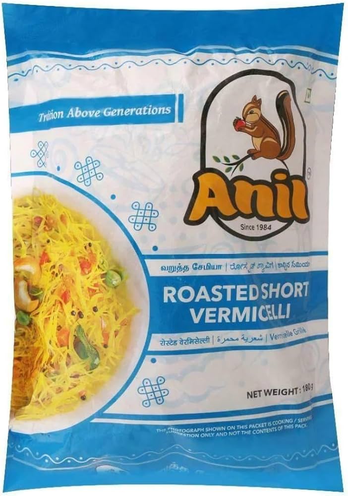 Anil Brand Vermicelli (ROASTED SHORT VERMICELLI, 450g / 15.9 oz)