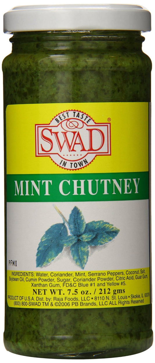 Swad Mint Chutney 7.5 Oz