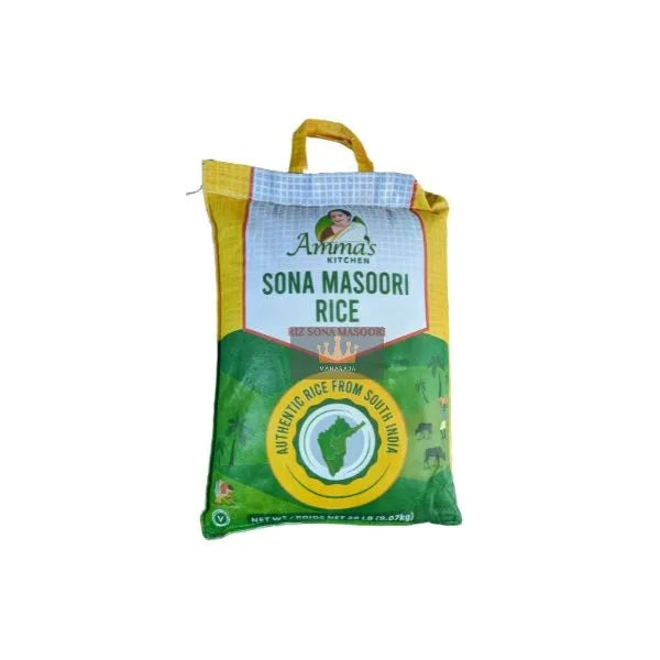 AMMA’S KITCHEN – SONA MASOORI RICE 20LB