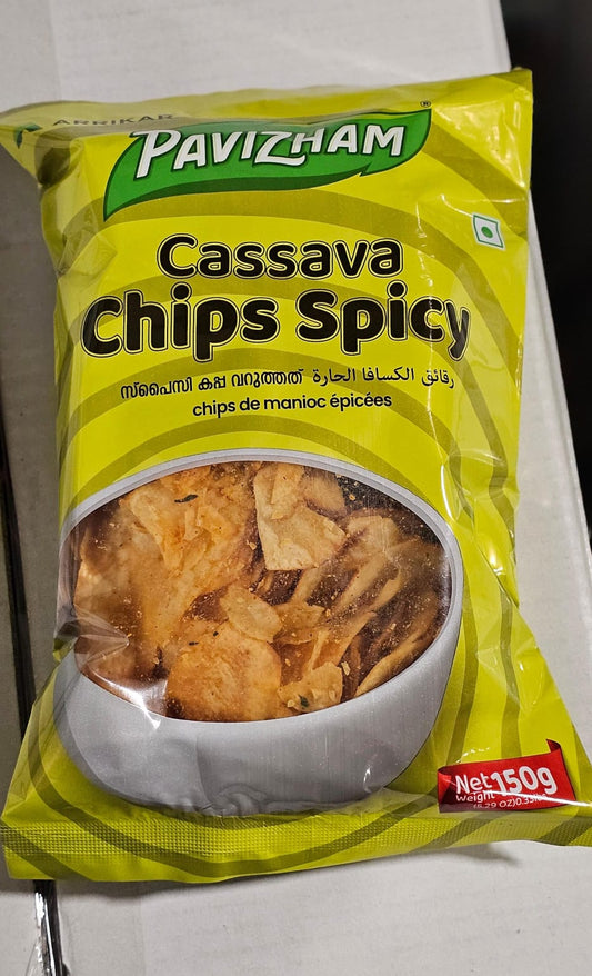 Pavizham Cassava Chips 150g