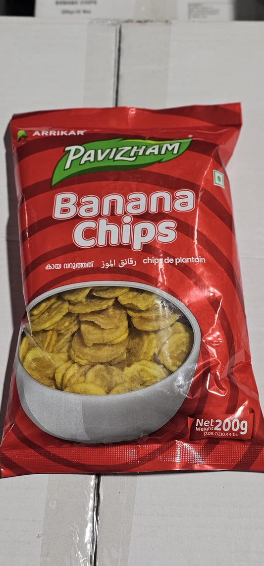 Pavizham Banana Chips 200g