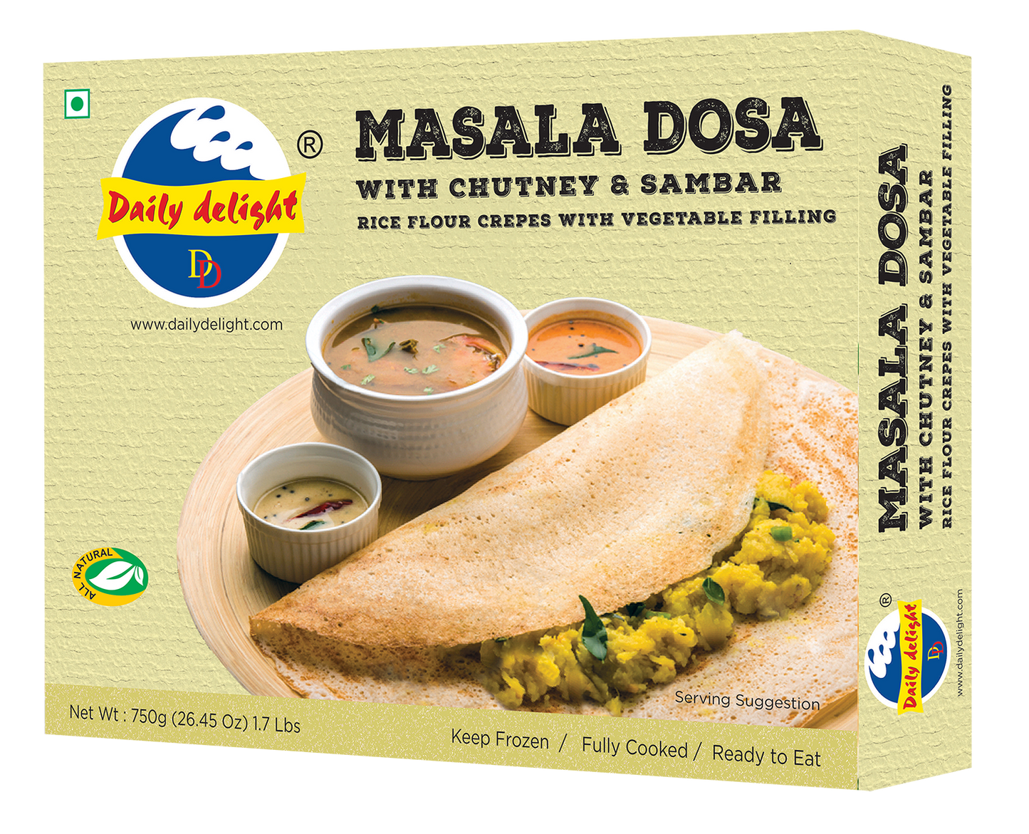 Masala Dosa 750g