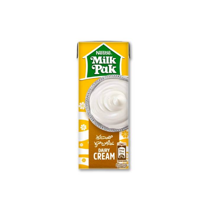 Nestle Milk Pak Dairy Cream 200ml
