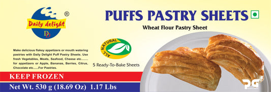 PUFFS PASTRY SHEET530g x 26pkt