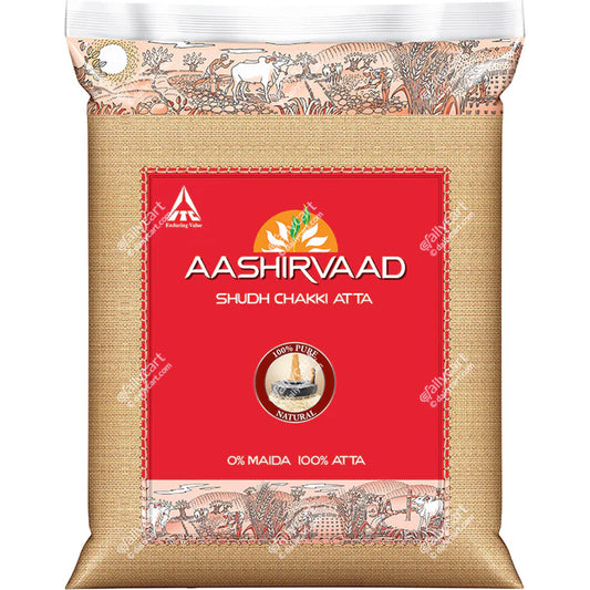 Aashirvaad Whole Wheat Atta - 20 Lbs
