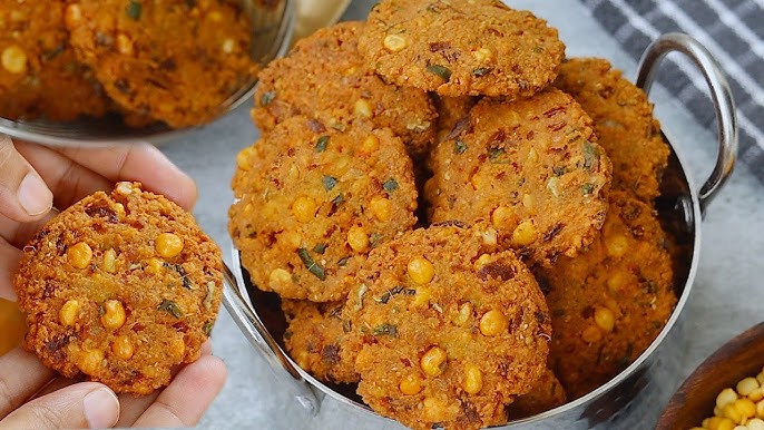 Homemade Parippu Vada | Dal Vada